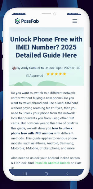 IMEI Unlock : Device Unlock Screenshot 2