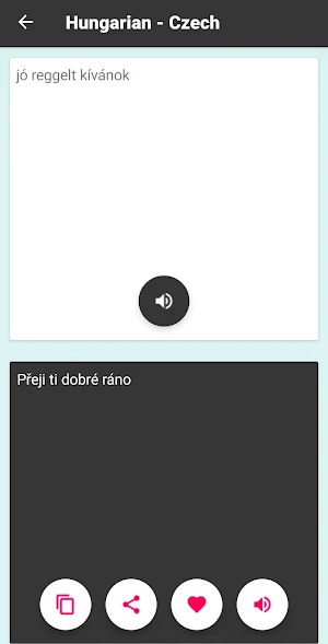 Hungarian-Czech Translator Screenshot 3