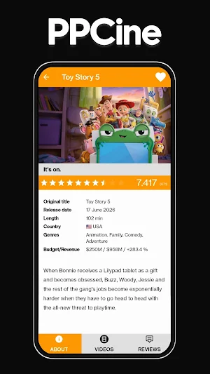 PPCinne – Movies & TV Screenshot 1