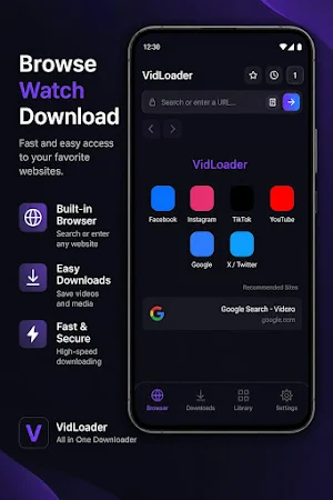 Vidoro – Video Downloader Screenshot 0