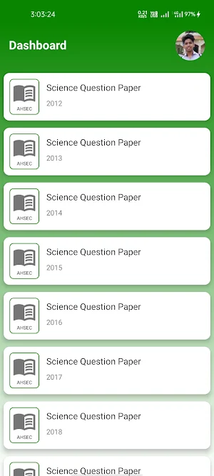 Class 12- AHSEC/HS Science Question Paper 2012-20 Screenshot 0