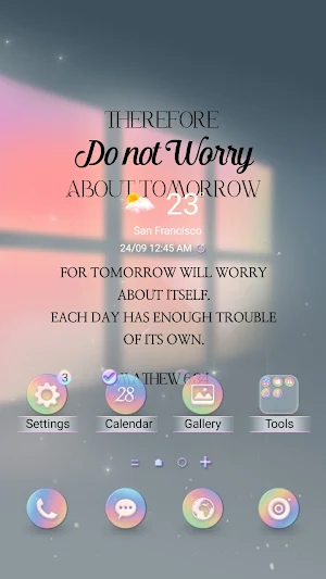 Do not Worry - Wallpaper Screenshot 0