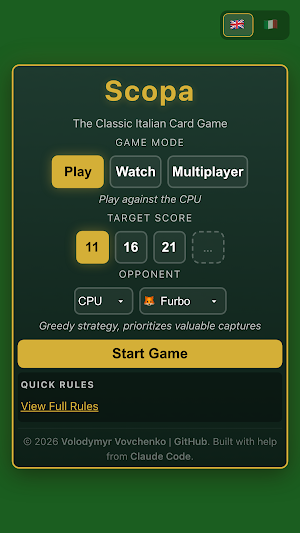 Scopa AI Screenshot 0