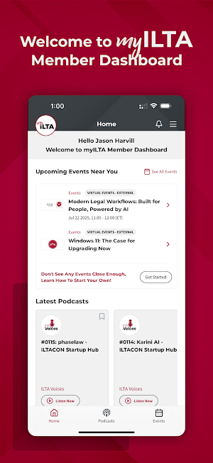 myILTA Screenshot 0