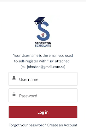 Stockton Scholars Screenshot 1