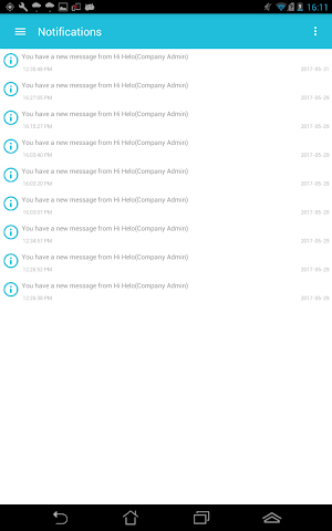 EmployeeApp TrackCompanyBus Screenshot 3