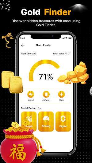 Metal Detector: Gold Finder Screenshot 2