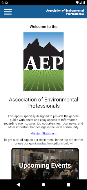 AEP Mobile App Screenshot 0