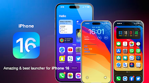 iPhone 16 Pro Max Launcher iOS Screenshot 0