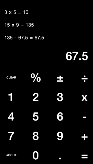 Stack Calculator Screenshot 0