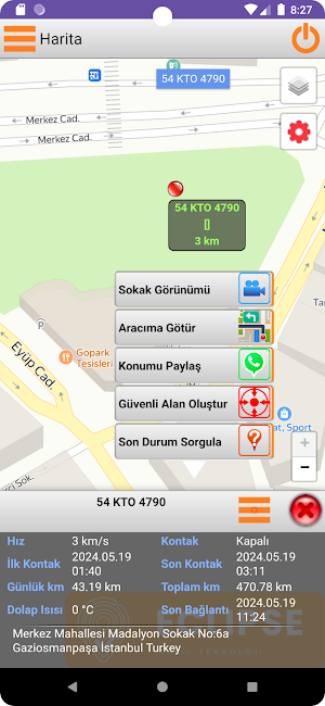 Eclipse Mobil Araç Takip Screenshot 2