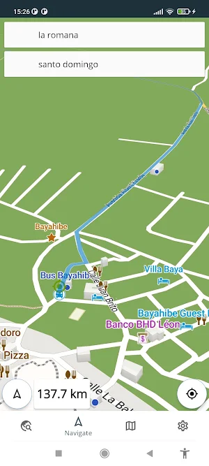 Dominican Republic Offline Map Screenshot 1