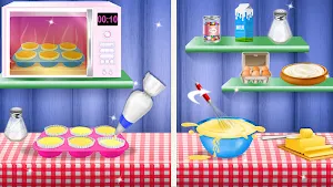 Bakery Chef & Cashier Manager: Cooking Cream Cake Screenshot 3