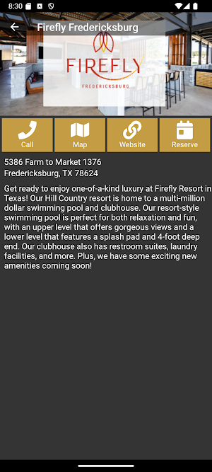 Landstar Resorts Screenshot 1