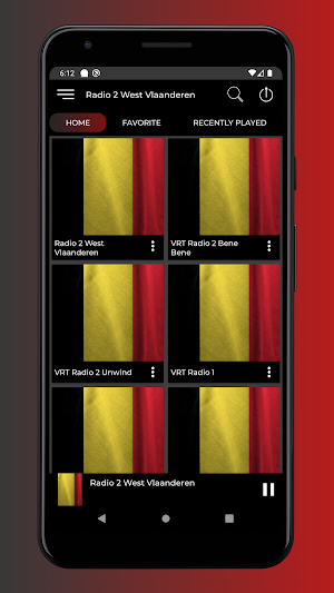 Radio 2 West Vlaanderen App Screenshot 0