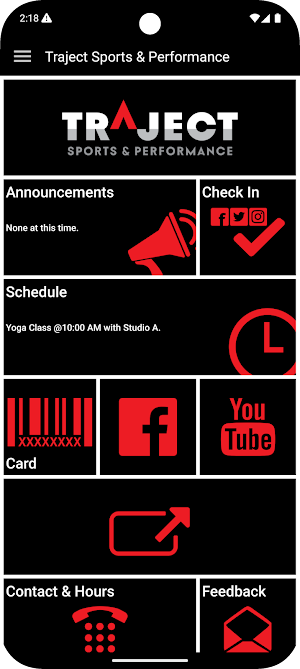 Traject Sports & Performance Screenshot 1