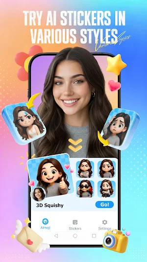 AImoji – AI Sticker Studio Screenshot 0