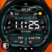 Digital Watch Face 010