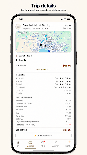 Mayte Driver Screenshot 3