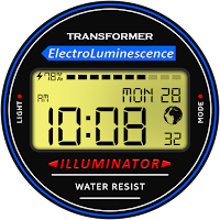 DIGI ILLUMIN URX85 Watch face