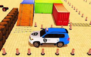 Super Police Car Parking 3D : Modern Car parking Screenshot 1