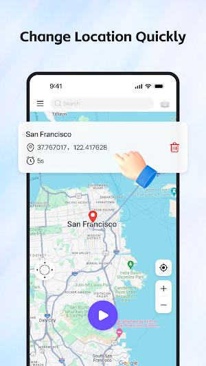 FakeGPS Go - Location changer Screenshot 2