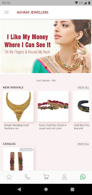 Ashray Jewellers - Gold Jewellery Manufacturer App Screenshot 1