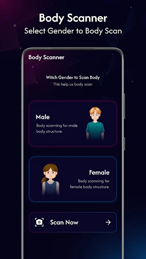 XrayOn: Body Scanner Simulator Screenshot 2
