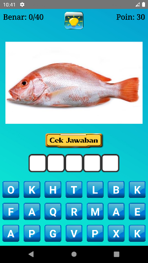 Tebak Nama Ikan Screenshot 1