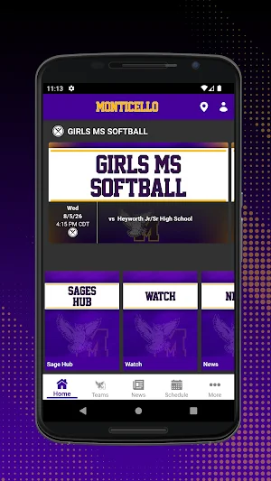 Monticello Sages Athletics Screenshot 0