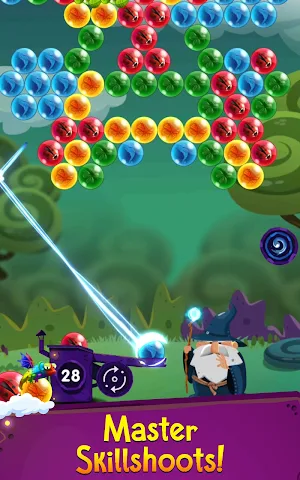 Bubble Shooter: Bubble Wizard, match 3 bubble game Screenshot 0