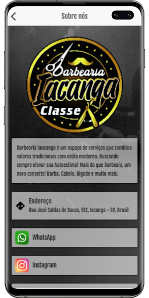 Barbearia Iancanga classe A Screenshot 2