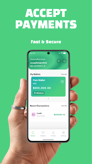 OCash Merchant Screenshot 0