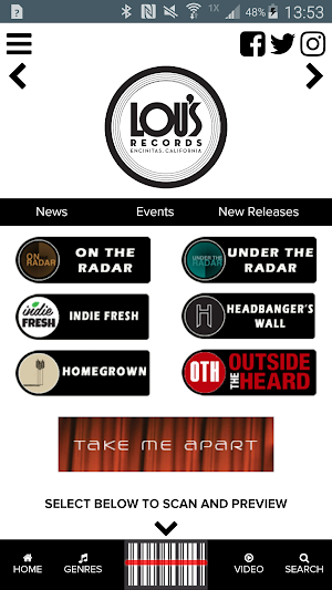 Lou's Records Screenshot 1
