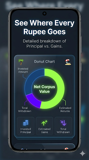 SWP Calculator - Retirement MF Screenshot 1