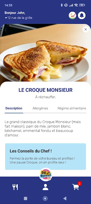 Mon Déj' au Bureau Screenshot 1