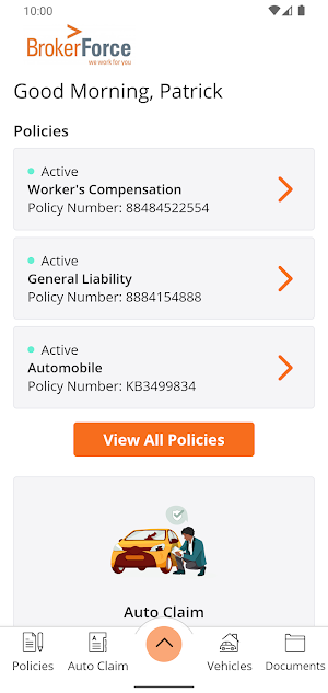 Brokerforce Insurance Online Screenshot 1