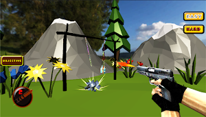 FPS Bottle Shooting:3d offline Screenshot 1