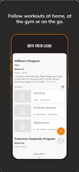 South Austin Gym Screenshot 2