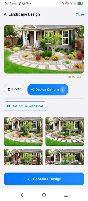 DreamzAR - AI Landscape Design Screenshot 1