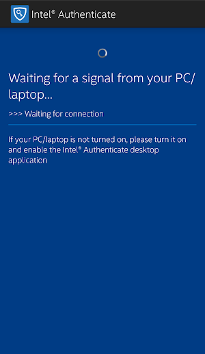 Intel® Authenticate Screenshot 0