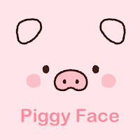 Cute Wallpaper Piggy Face Theme