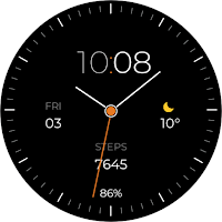 TVV Minimal Analog Watch Face