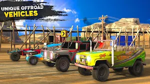 Off road car driving and racin Screenshot 3