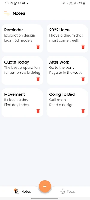 SGNotes : Save Notes and Todo Screenshot 2