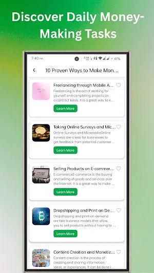 Make Money Online : Strategies Screenshot 1