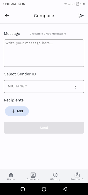 Huduma SMS Screenshot 1