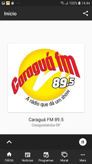 Caraguá FM 89,5 Screenshot 1