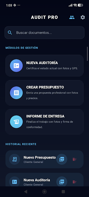 AuditPro Screenshot 0