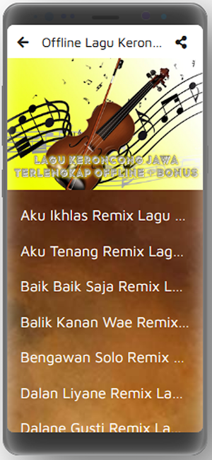 Lagu Keroncong Jawa Offline Screenshot 2